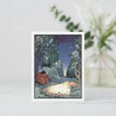 ヴィンテージプリンセスバイバージニアフランススターレット ポストカード (スタンド正面)