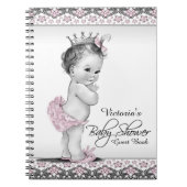 ヴィンテージプリンセスベビーシャワーゲストハウス ノートブック (正面)