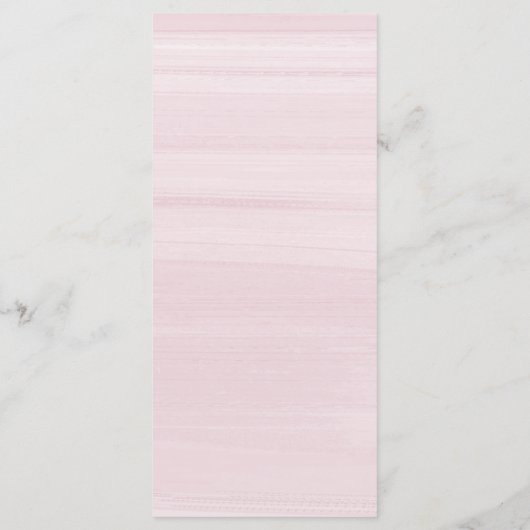 ヴィンテージプリンセスベビーシャワーメニュー メニュー (裏面)