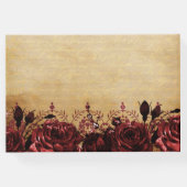 ヴィンテージプリンセスレッドバタフライキンセアニエラ ゲストブック (裏面)