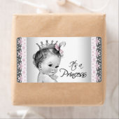 ヴィンテージプリンセス赤ちゃんシャワー水ボトルラベル ラベル (インサイチュ)