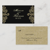 ヴィンテージプリンターオーナメントのテーブルの座席カード プレイスカード (正面/裏面)