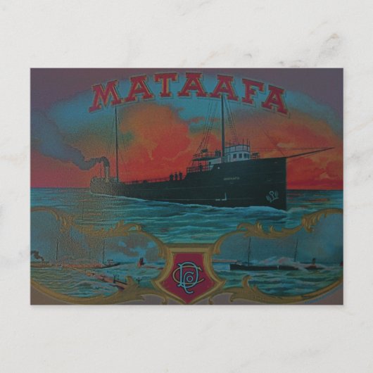 ヴィンテージプリントはがき ポストカード (正面)