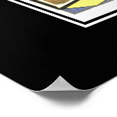 ヴィンテージプリントグリーティングロサンゼルス ポスター (角)