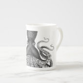 ヴィンテージプリントタコス ボーンチャイナマグカップ (正面右)