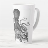 ヴィンテージプリントタコ カフェラテマグ (右アングル)