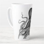 ヴィンテージプリントタコ カフェラテマグ (左アングル)