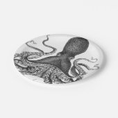 ヴィンテージプリントタコ ペーパープレート (アングル)