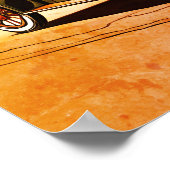 ヴィンテージプリント，デジタルダウンロードウォールアート ポスター (角)