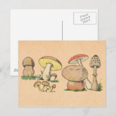 ヴィンテージプリント ポストカード (正面/裏面)