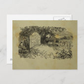 ヴィンテージプリント ポストカード (正面/裏面)