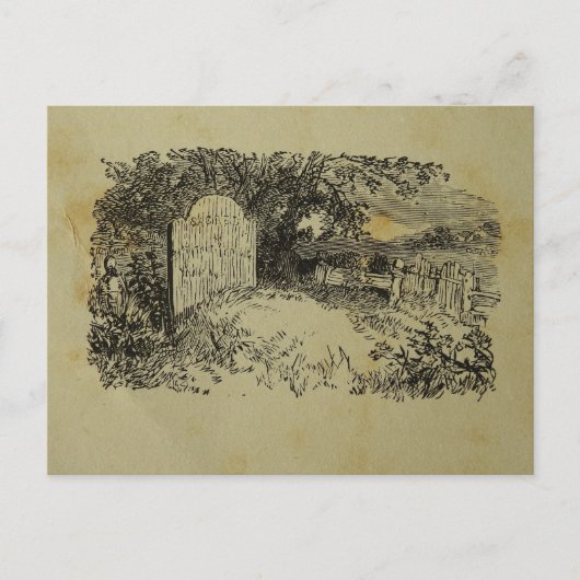 ヴィンテージプリント ポストカード (正面)