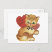 ヴィンテージプルフェクトバレンタイン シーズンポストカード (正面/裏面)