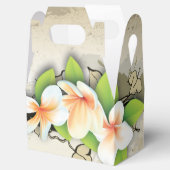 ヴィンテージプルメリア&アイビーカスタムベージュ結婚ズ フェイバーボックス (オープン)