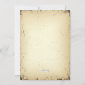 ヴィンテージプレイビルストーリーフォーマルライン結婚式3 招待状 (裏面)