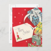 ヴィンテージプレゼント シーズンポストカード (正面/裏面)