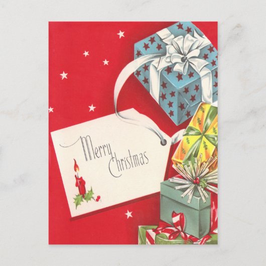 ヴィンテージプレゼント シーズンポストカード (正面)