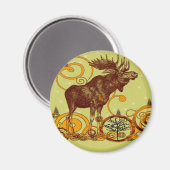 ヴィンテージプレゼント マグネット (正面/裏面)