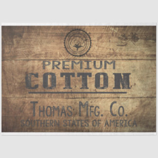 ヴィンテージプレミアムコットンクレートデコップティッシュペーパー 薄葉紙