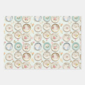 ヴィンテージプレート ラッピングペーパーシート (正面2)