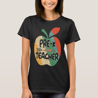 ヴィンテージプレK先生新学期 Tシャツ