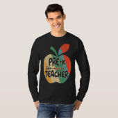ヴィンテージプレK先生新学期 Tシャツ (正面フル)