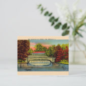 ヴィンテージプロスペクトパークブルックリンNYポストカード ポストカード (スタンド正面)