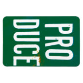 ヴィンテージプロデュースキャッシュレジスタフラグ冷蔵庫 マグネット (横)