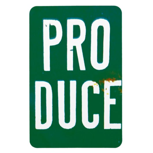 ヴィンテージプロデュースキャッシュレジスタフラグ冷蔵庫 マグネット (縦)