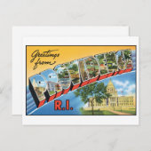 ヴィンテージプロビデンス、RIポストカード ポストカード (正面/裏面)