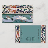 ヴィンテージプロファイルカード 名刺 (正面/裏面)