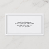 ヴィンテージプロフェッショナル4名様名刺 名刺 (裏面)