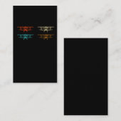 ヴィンテージプロペラ機未来パイロット 名刺 (正面/裏面)