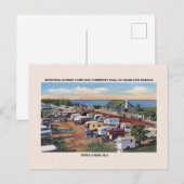 ヴィンテージプンタゴルダシャーロッテハーバーフロリダ シーズンポストカード (正面/裏面)