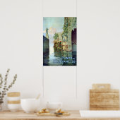 ヴィンテージプンタディバルビアナンロラゴディコモイタリア ポスター (キッチン)