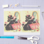 ヴィンテージプードルの切り離 薄葉紙 (クラフト)