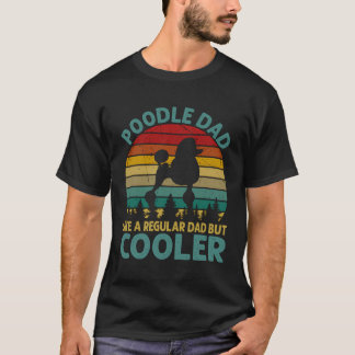ヴィンテージプードルパパは通常のパパのようにF Tシャツ