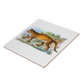 ヴィンテージプーマアニマルイラストレーション タイル (側面)