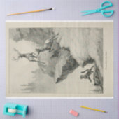 ヴィンテージプーマ狩りエルクエフェメラデクページ 薄葉紙 (クラフト)