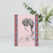 ヴィンテージヘアスタイル ポストカード (スタンド正面)