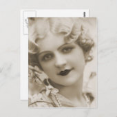 ヴィンテージヘアスタイル ポストカード (正面/裏面)