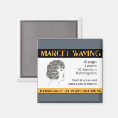 ヴィンテージヘアデザイン指導冊子 マグネット (正面/裏面)