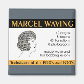 ヴィンテージヘアデザイン指導冊子 マグネット