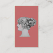 ヴィンテージヘアースタイル名刺 名刺 (裏面)