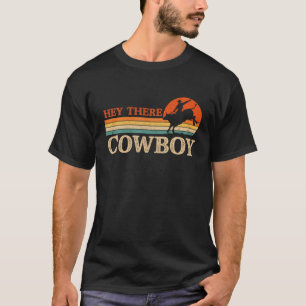 ヴィンテージヘイあそこカウボーイライディングブルヴィンテージウェスト Tシャツ