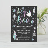 ヴィンテージヘイブハロウィーン招待状 招待状 (スタンド正面)