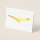 ヴィンテージヘッケルこうもり 箔カード (正面)