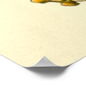 ヴィンテージヘッケルオーバーサイズタコプリント ポスター (角)