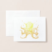 ヴィンテージヘッケルタコス 箔カード (封筒付き正面)