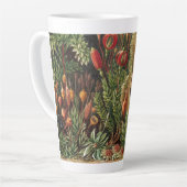 ヴィンテージヘッケルプラントライフプリント カフェラテマグ (左アングル)